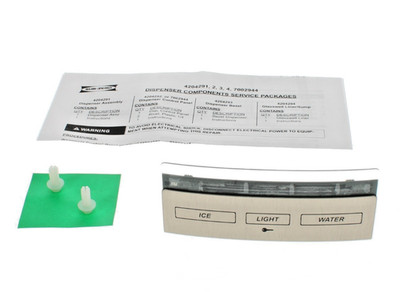 BRAND NEW GENUINE OEM SUB ZERO DISPENSER CONTROL PANEL PART#4204292 FREE SHIP!