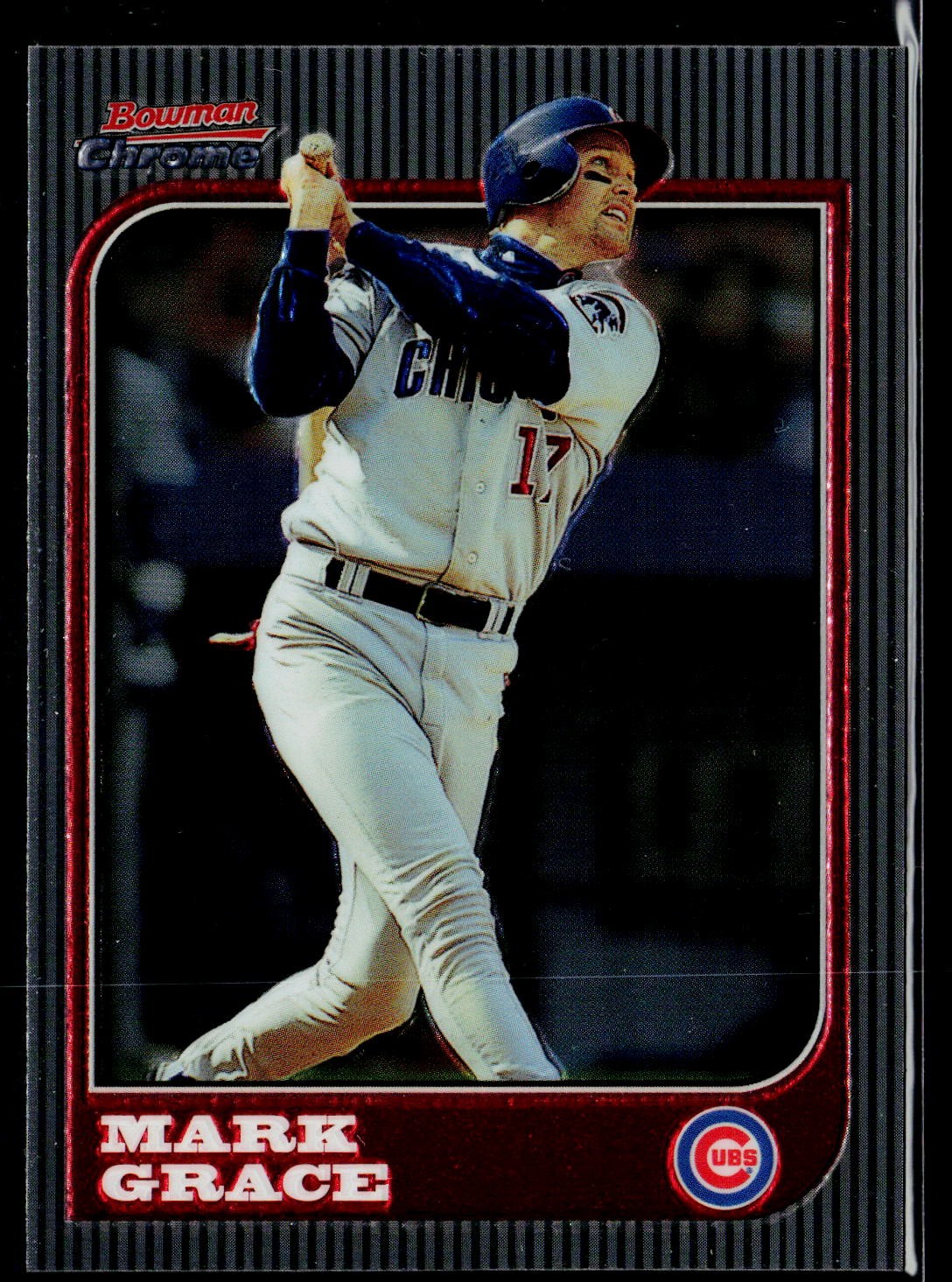 Mark Grace 1997 Bowman Chrome #64 Chicago Cubs
