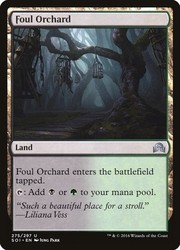 Foul Orchard 275/297 Shadows over Innistrad MTG Uncommon Land