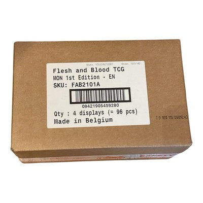FLESH and BLOOD: Monarch 1ST EDITION Booster Box Case - FAB Sealed Case