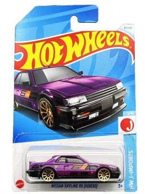 Hot Wheels 2024 HW J-Imports 1/10 Purple Nissan Skyline RS (KDR30)