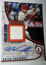 Topps 2025 Series 2 Major League Material Auto Nolan Schanuel Angels /25