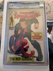 AMAZING SPIDER-MAN #73 cgc 7.5 - OW Pages - Marvel/1969