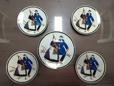 lot assiettes rares Géo Condé Grands Lorrains K et G Lunéville