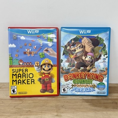 Donkey Kong Country: Tropical Freeze + Super Mario Maker Nintendo Wii U
