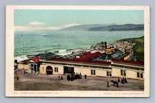 Antique California Postcard SAN FRANCISCO Sutro Baths Pacific Ocean 1900