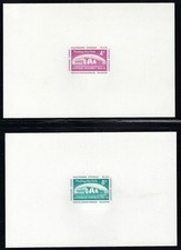 U.N., N.Y, 1959, Scott #69-70, General Assembly, Flushing, Set of Die Proofs