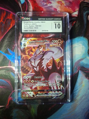 Single Strike Urshifu VMAX graded CGC 10 for sale on eBay