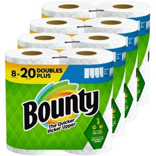 Select-A-Size Paper Towels, 8 Double Plus Rolls = 20 Regular Rolls, White