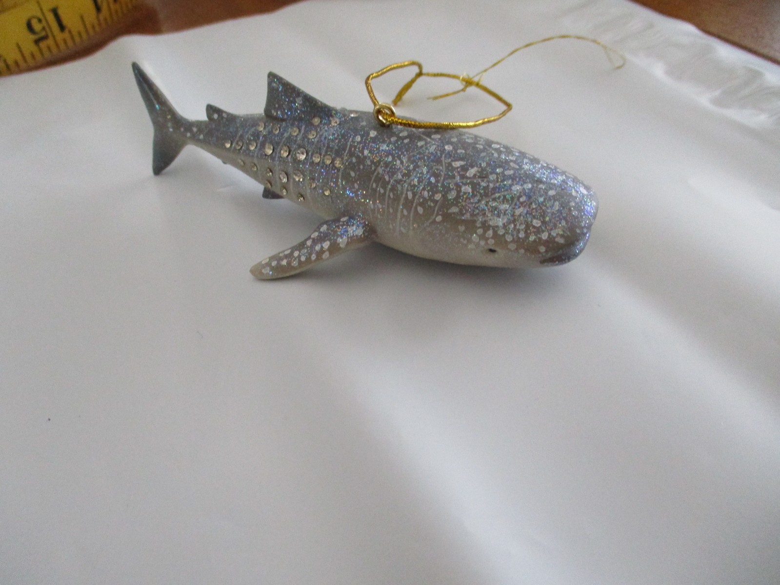 christmas ornament ocean coastal whale shark 4.5