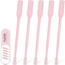 5PCS 2-In-1 Nasal Hair Cutter, 360  Rotating Nose Hair Trimmer Double Sided, Por