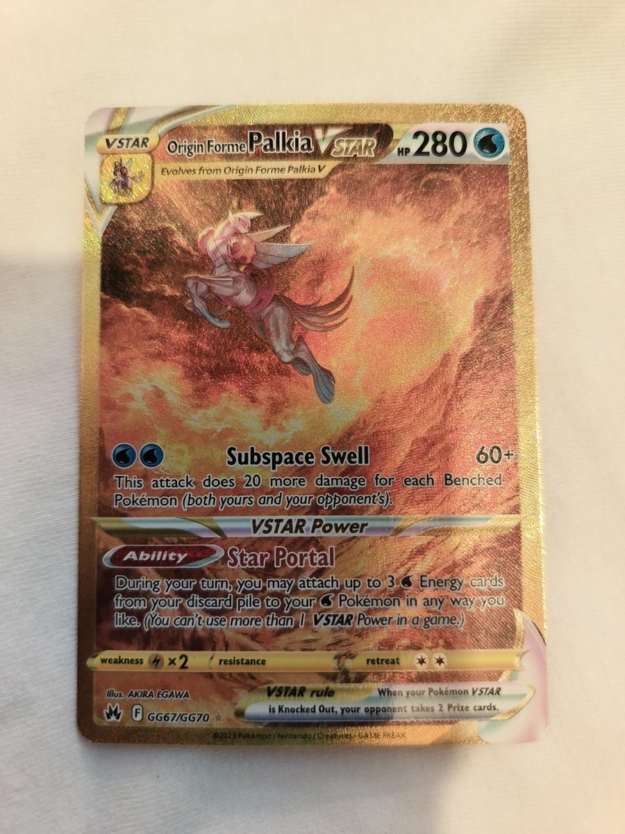 Origin Forme Palkia VSTAR (Secret) GG67/GG70 Crown Zenith