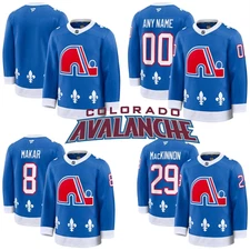 MEN Avalanche Blue 2025 Alternate - Stitched Jersey