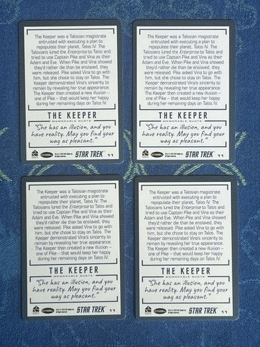 STAR TREK TOS ARCHIVES & INSCRIPTIONS #11 KEEPER ARCHIVE BOX PRINTING PLATE SET - Picture 2 of 2