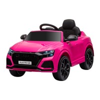 HOMCOM Audi RS Q8 6V Kids Electric Ride On Car Toy w/ Remote Control Pink