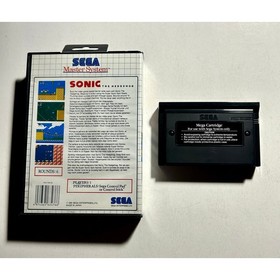Sonic the Hedgehog (Sega Master System)Works No manual Authentic🔥Nice Shape!