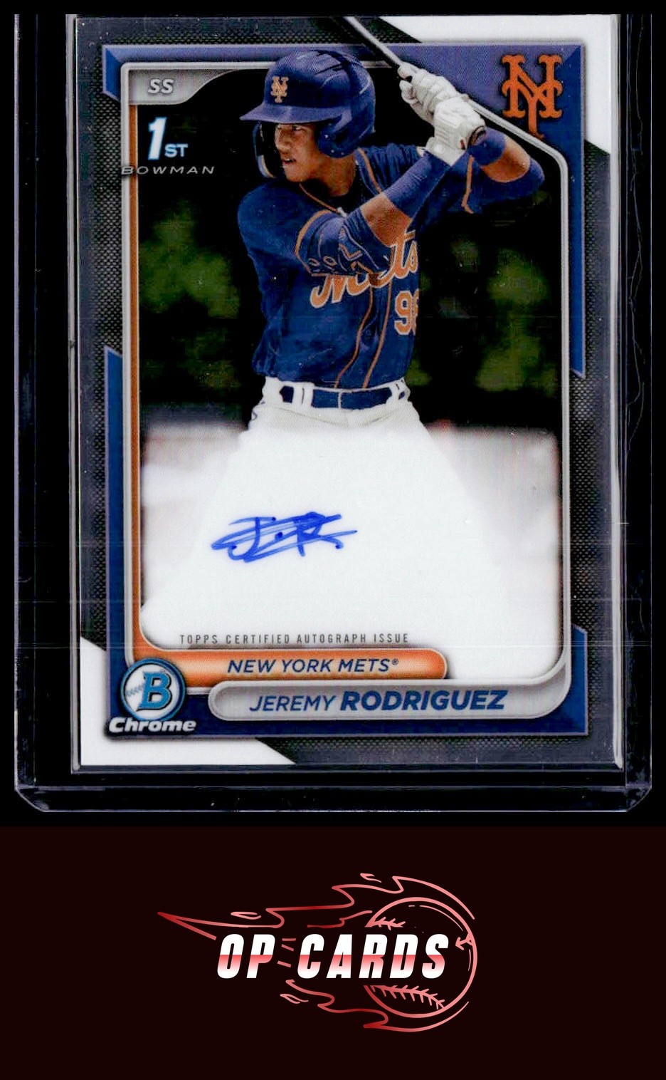 Jeremy Rodriguez 2024 Bowman Chrome #CPA-JRZ Prospects Autograph