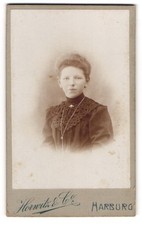 Photography Horwitz & Co., Harburg, Wilstorferstrasse 77, Young lady with...