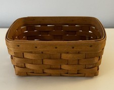 VTG 2004 Longaberger Basket Rectangle Basket ...