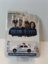 Greenlight 44760-D Blue Bloods 2001 Ford Crown Victoria Police Interceptor NYPD