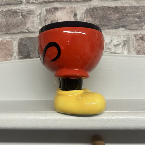 Disney Parks Ceramic Mickey Mouse Body Parts Pants Coffee Mug Original - Picture 7 of 18