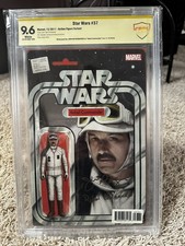 Star Wars #37 Signed By John Ratzenberger (Rebel Commander) Marvel Comic 9.8