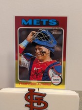 2024 Topps Heritage High Number - Francisco Alvarez #411 Chrome /699