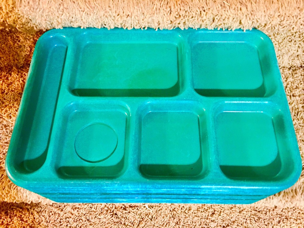 Compartmentalized Meal Tray with Divided Sections for Easy Serving  