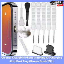 Cleaner Kit Mobile Phone Cleaning Kit Charging Port Dust Plug Cleaner Brush