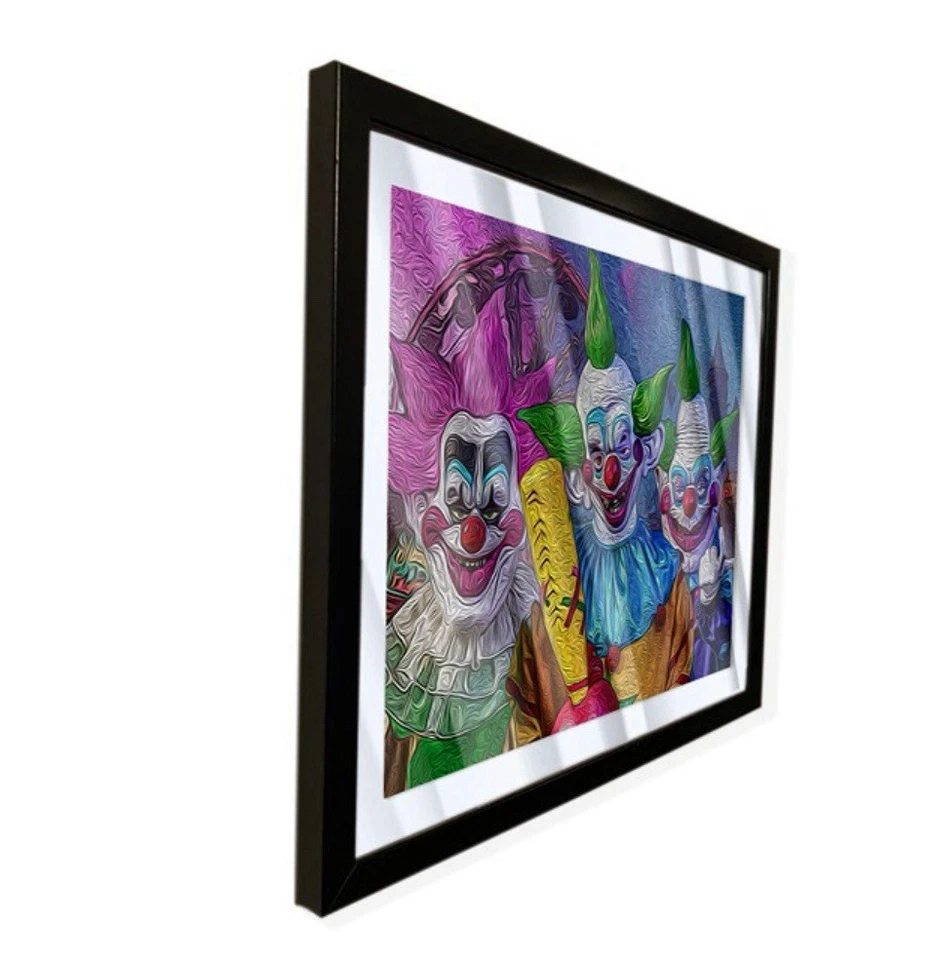 убийца klowns из космоса заказ произведение искусства на черной раме - Изображение 2 из 3