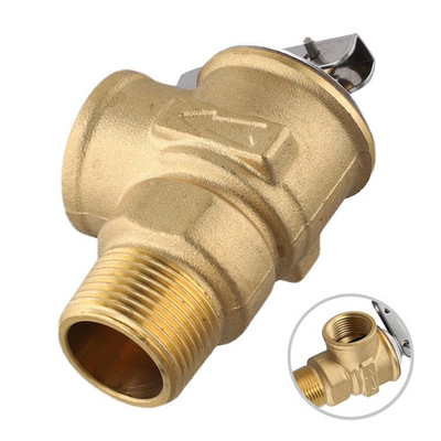 #ad Compact 34 Thread Design Copper Relief Valve for High Pressure up to 150 PSI AU $46.50