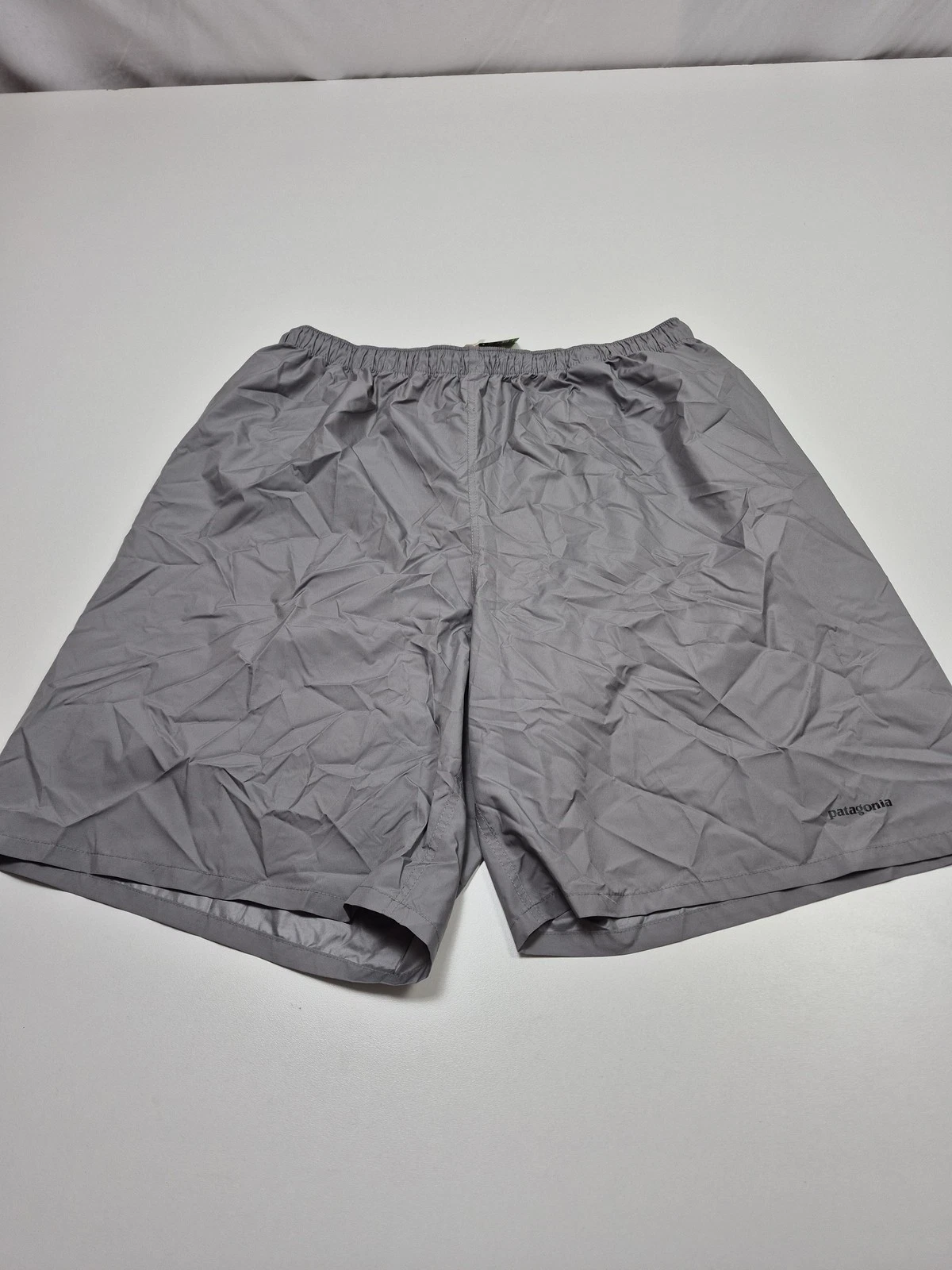 Patagonia Strider Field Shorts Men's Large Gray 8" Pockets Trail Runs Hike