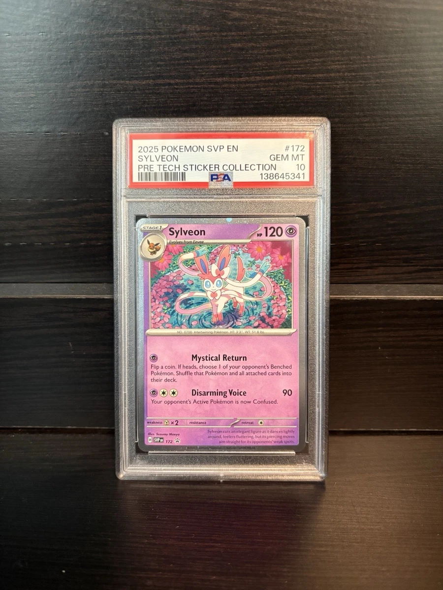 Sylveon Pokémon TCG Professional Sports Authenticator (PSA