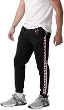 Pantaloni tuta FOCO NBA uomo NBA squadra colore righe logo pista Miami Heat Small
