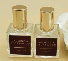 2~Sand + Fog Jasmine & Cedarwood Eau De Parfum Oil 0.33 fl New 
