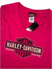 Harley-Davidson Long Sleeve Tee Women’s L Zion Washington Utah Made In USA NEW