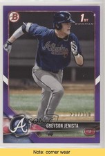 2018 Bowman Draft Purple 231/250 Greyson Jenista #BD-31 READ 5i1