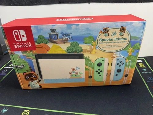 New Nintendo Switch Animal Crossing: New Horizon Special Edition Console