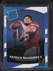 2017 Panini Donruss #327 Patrick Mahomes II RC Rookie