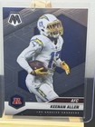 Front of 2021 Panini Mosaic - Variations AFC Keenan Allen #239 Silver Prizm