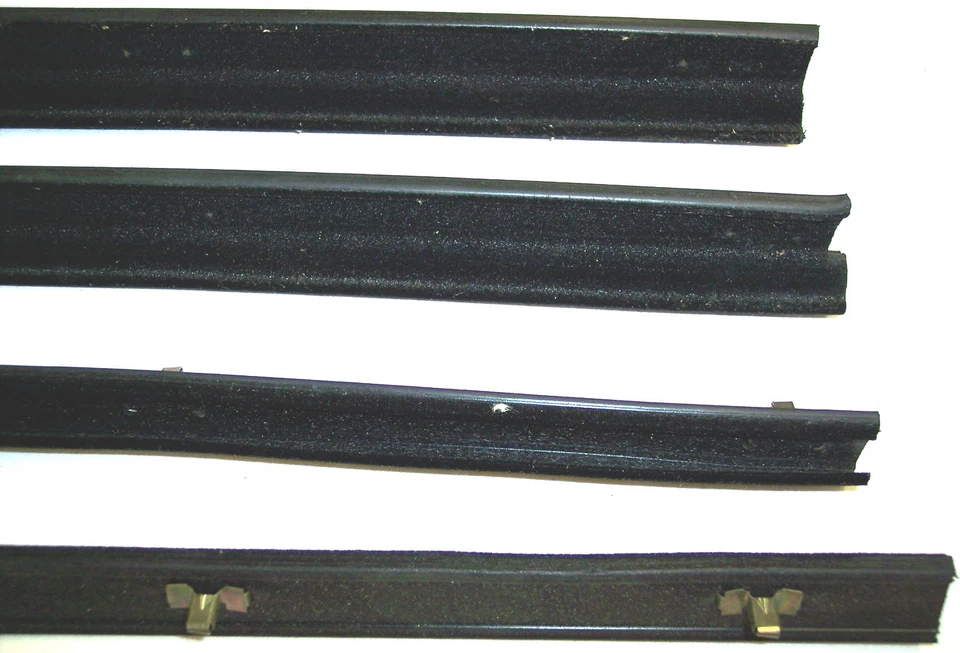 Ford Pinto & Mercury Bobcat 1971-1980 sellos de barrido de ventana nuevos, moldura de línea de correa Foto 2 de 4