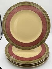 Waverly Floral Manor Garden Room Set of 4 Dinner Plates 10 5/8”