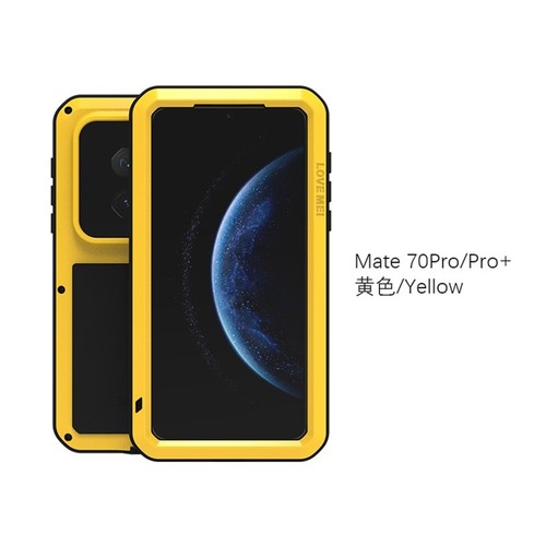 LOVE MEI Metal Gorilla Glass Shockproof Hard Case Cover for Huawei Mate 70 Pro+ - Picture 27 of 28