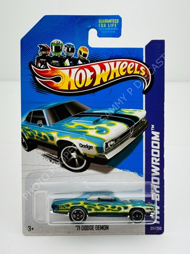 Hot Wheels 2013 SUPER Treasure Hunt '71 DODGE DEMON Teal NEU!!!