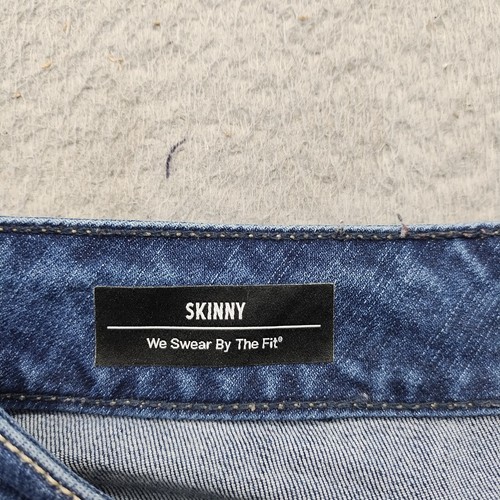 Torrid Skinny Jeans Women Size 16 Blue Denim 5-Pocket Design We Swear By The Fit - Picture 7 of 9