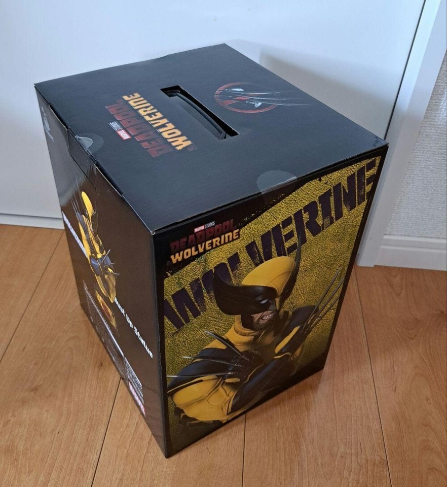 Wolverine Bustup Statue MARVEL Deadpool & Wolverine Happy Kuji Last