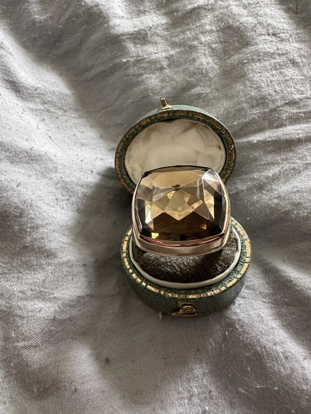 Beautiful Jamie Joseph Smoky Quartz Ring - Size 9 - image 2