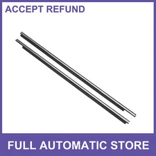 Front Left&Right Weatherstrip Window Seal No.757200E060 TWO Custom For Toyota