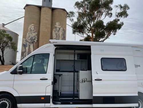 Sprinter Rear Screen V2 - Full Insect Bug Screen - High / Zipper / 2019+ | The Bug Wall