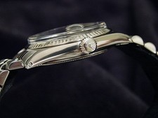 Rolex Datejust Mens SS Stainless Steel & 18K White Gold Silver Dial 1601 3